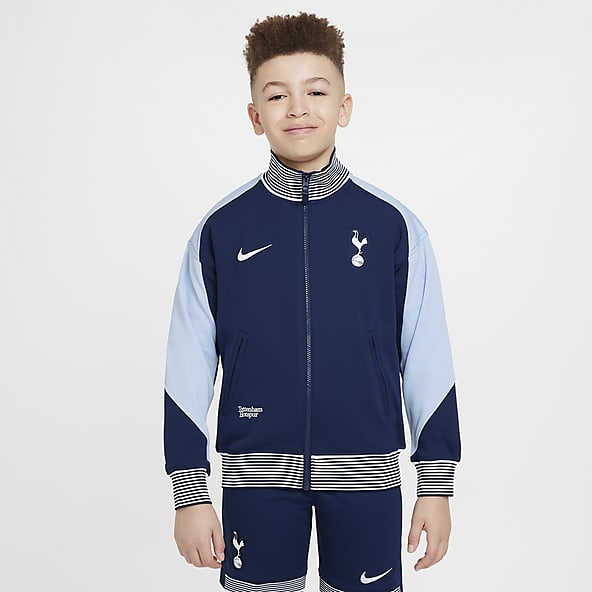 Boys Blue Tottenham Tracksuit Tops. Nike AU